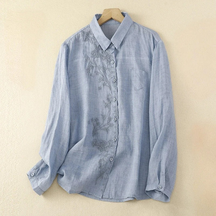 KEIRA LINEN BLOUSE