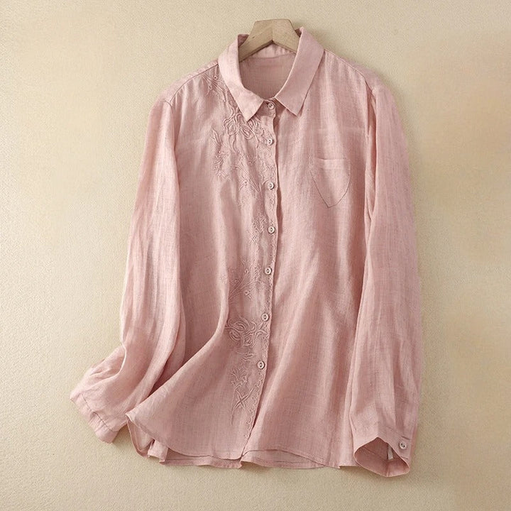 KEIRA LINEN BLOUSE
