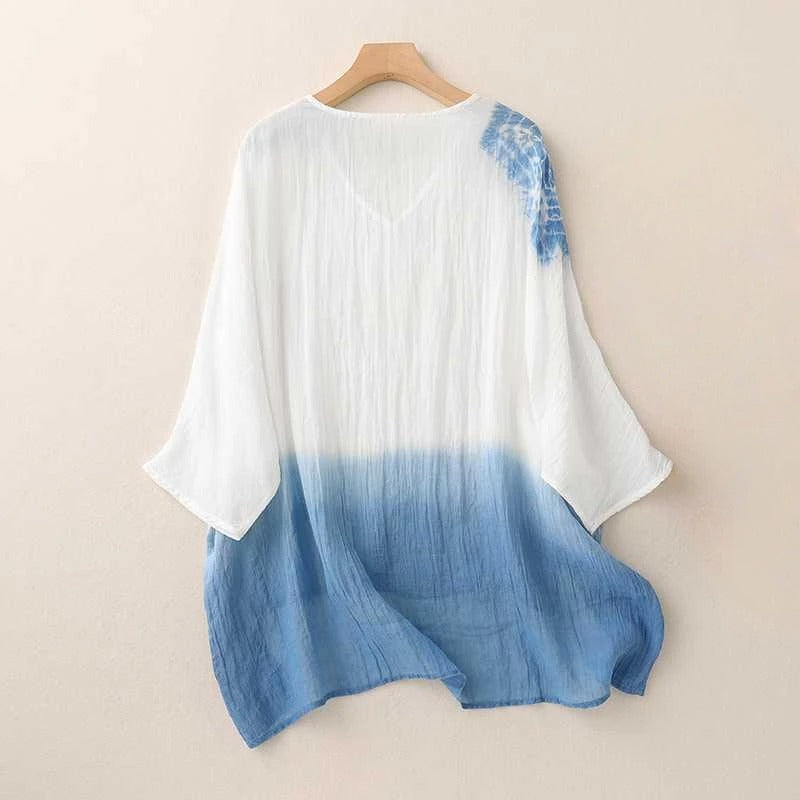 MARINA LINEN BLOUSE