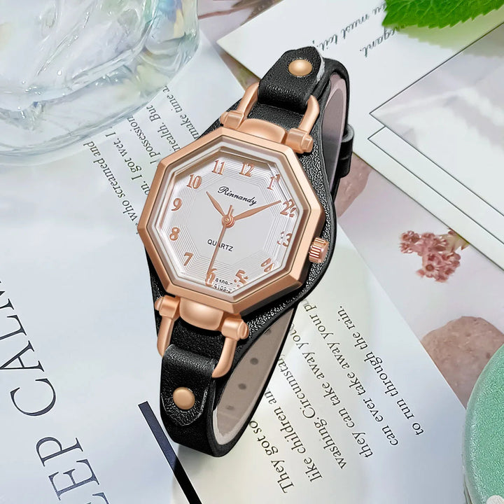Hexora Rose Timepiece