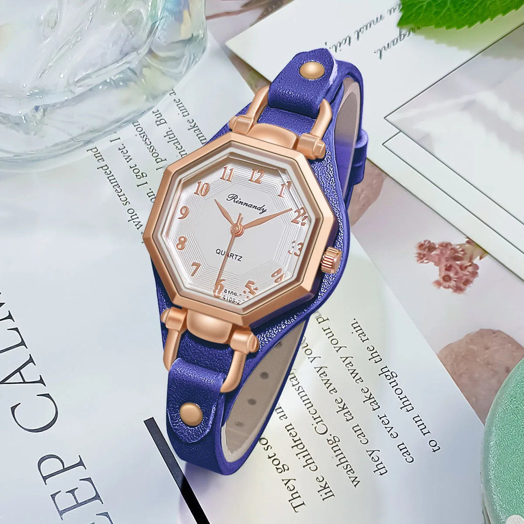 Hexora Rose Timepiece