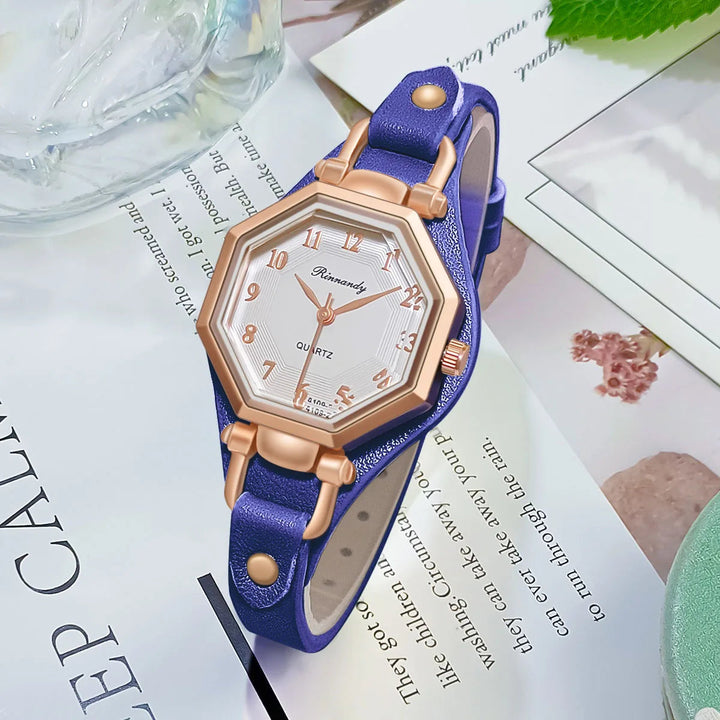 Hexora Rose Timepiece