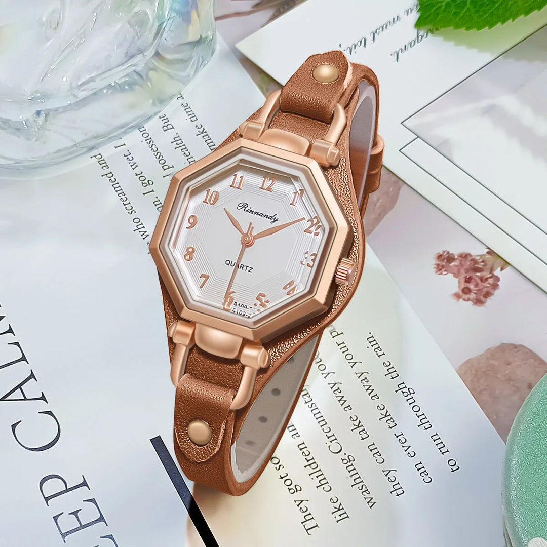 Hexora Rose Timepiece
