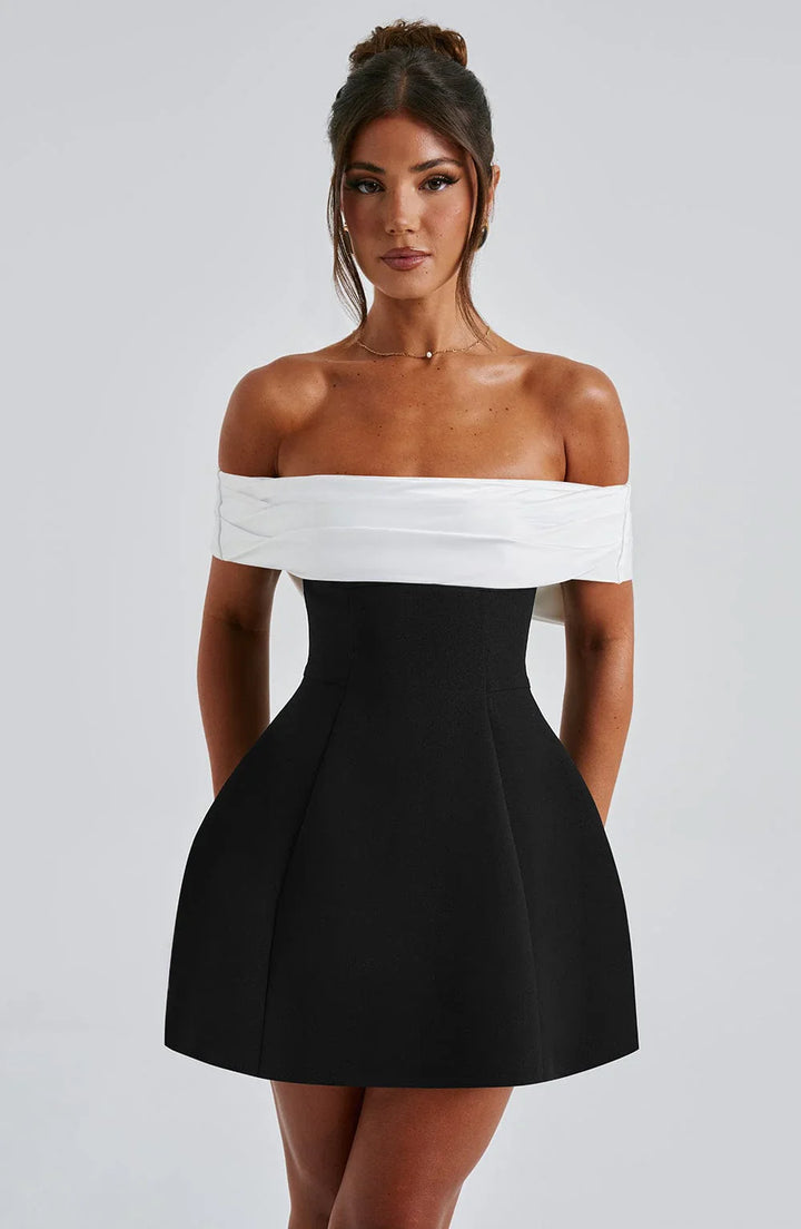 Classic Bow Mini Dress