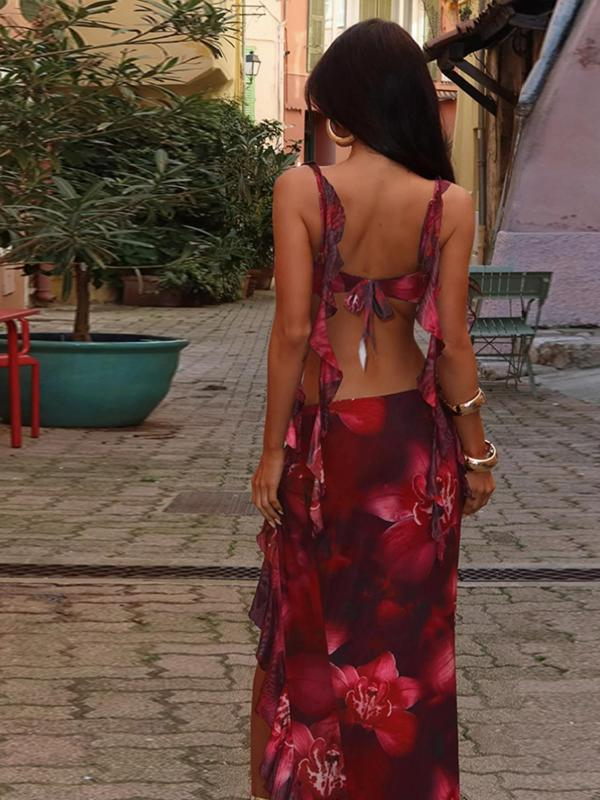 Zaria Print Two-Piece