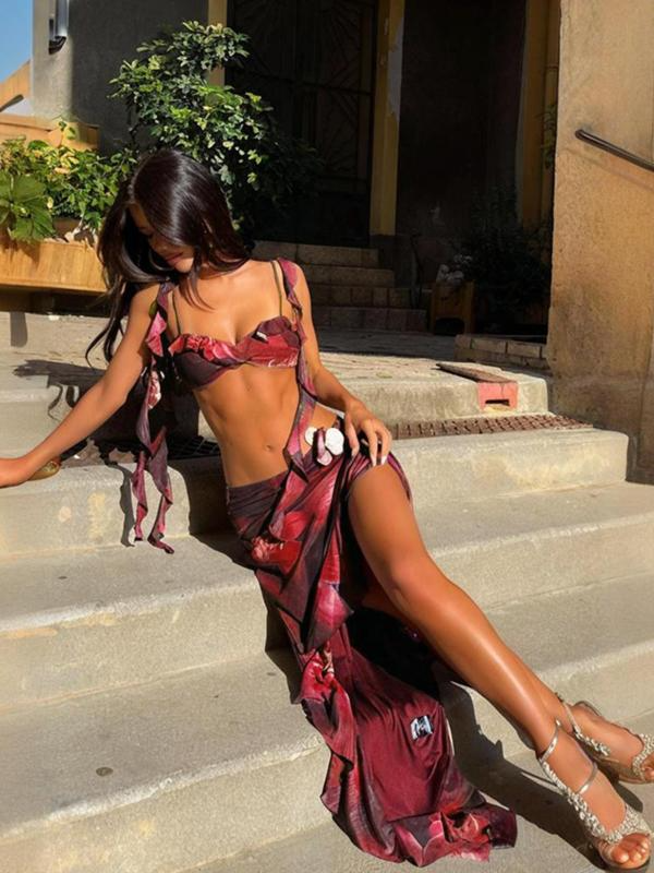 Zaria Print Two-Piece