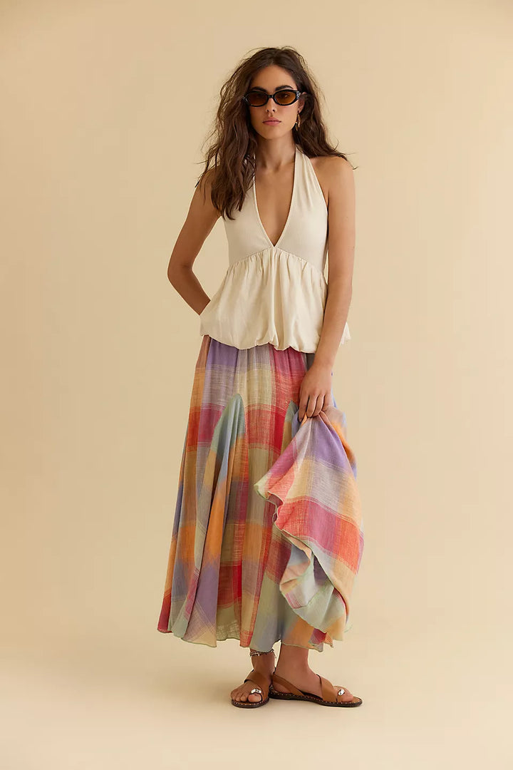 Sunset Bliss Maxi Skirt