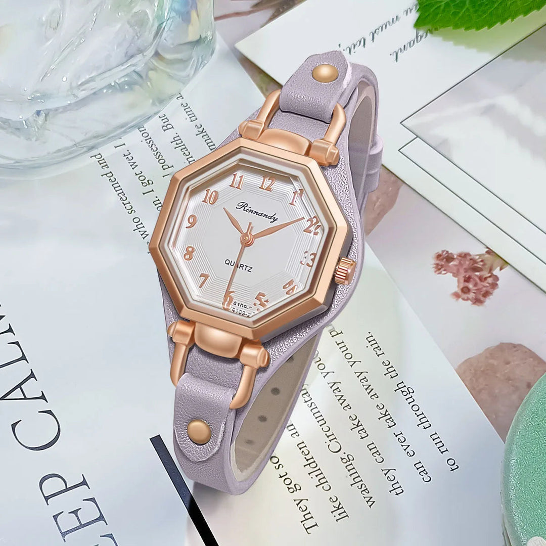 Hexora Rose Timepiece