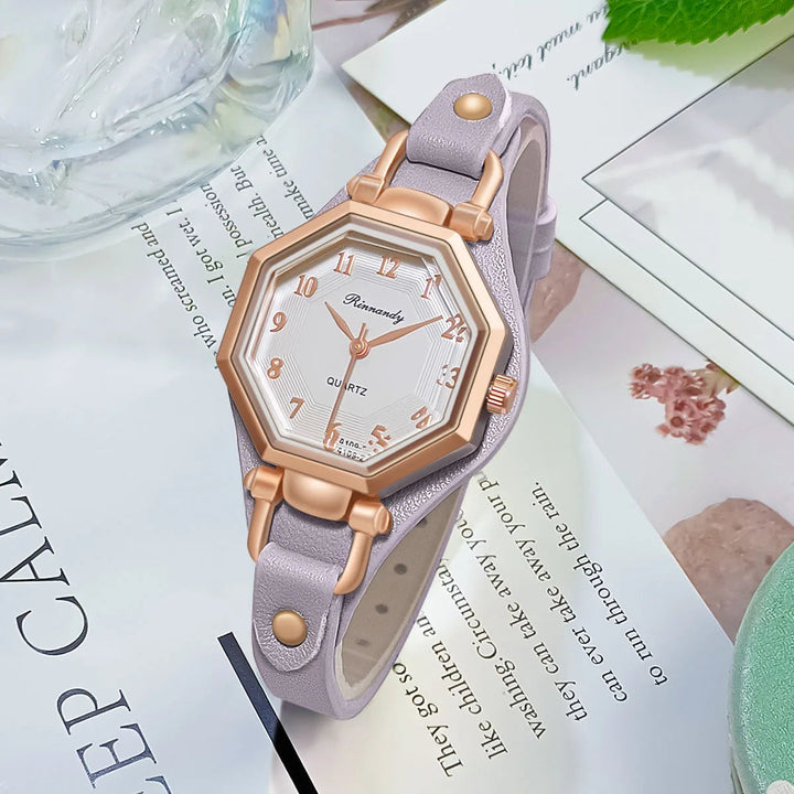 Hexora Rose Timepiece