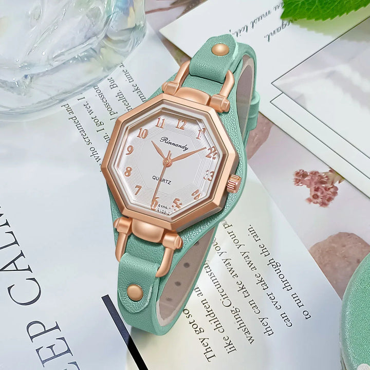 Hexora Rose Timepiece