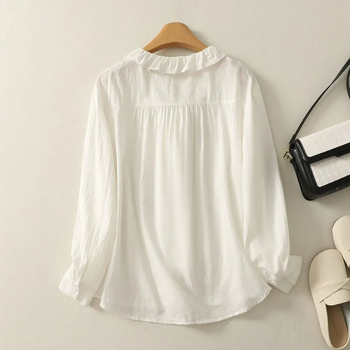 BIANCA LINEN BLOUSE