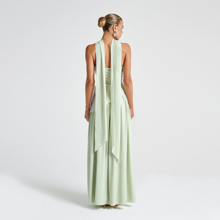 Solenne Drape Dress