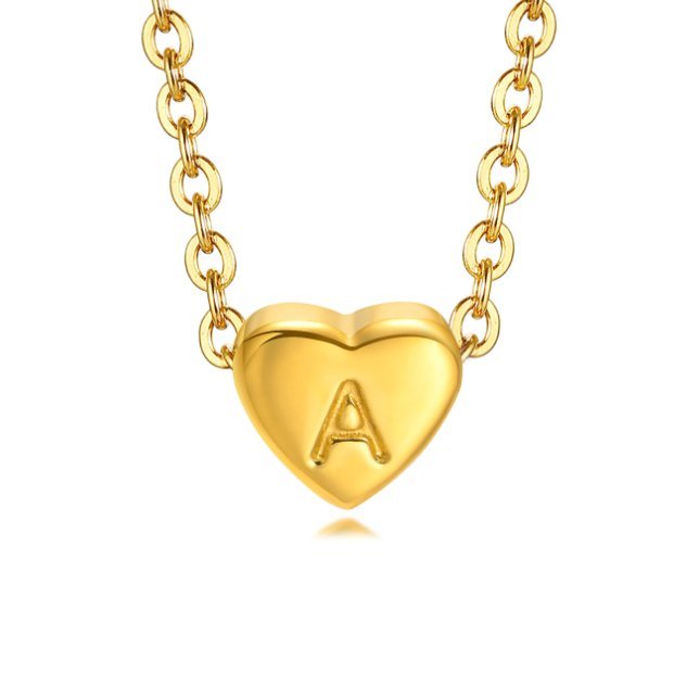 Letter Heart Bracelet