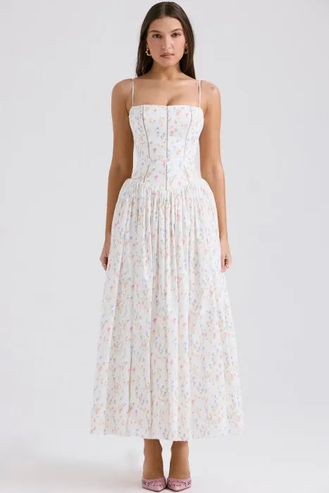 MeadowCorset Midi Dress