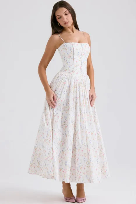 MeadowCorset Midi Dress