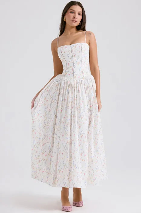 MeadowCorset Midi Dress
