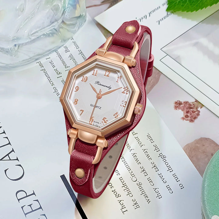 Hexora Rose Timepiece