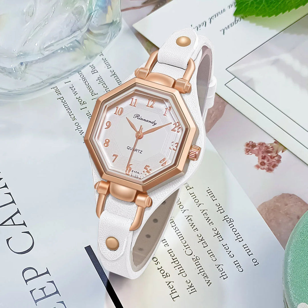 Hexora Rose Timepiece